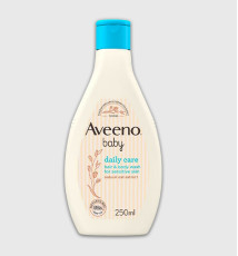 Aveeno Baby Daily Care Hair & Body Wash For Sensitive Skin - 250 ml  